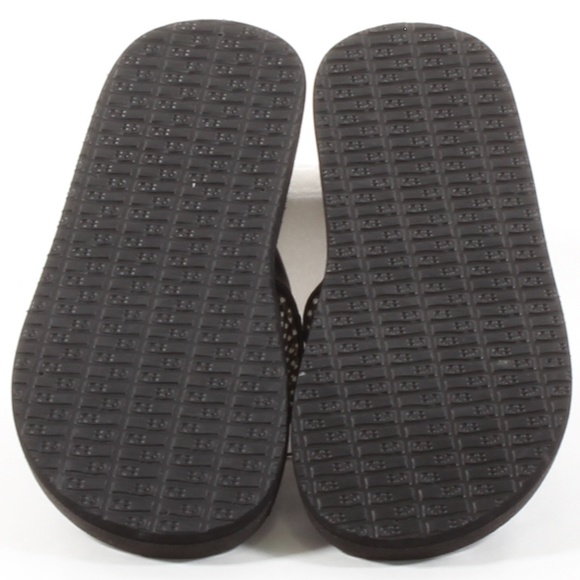 Sanuk Yoga Mat Flipflop Womens Thong Sandals Black - Picture 8 of 8